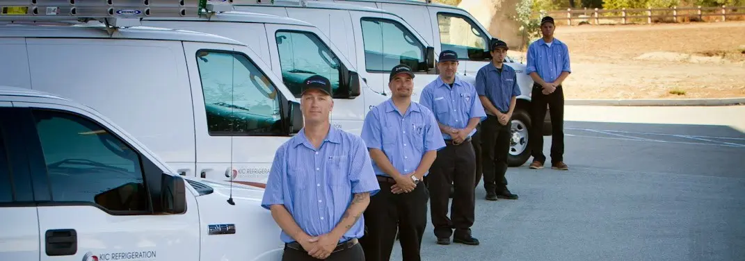 KIC Refrigeration crew ready for Mini Split Repair jobs across Newnan